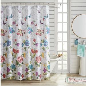 The Pioneer Woman Blooming Bouquet Shower Curtain-NEW!